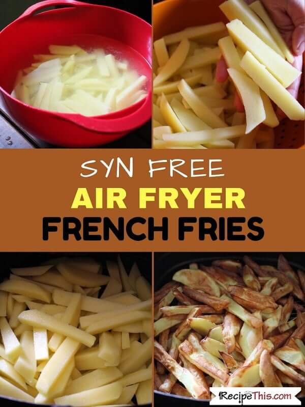 Oil Free Air Fryer French Fries