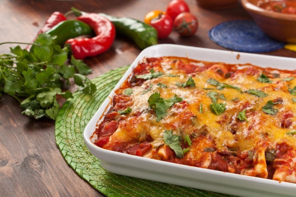 Welcome to my Syn Free Slimming World Chicken Enchiladas recipe