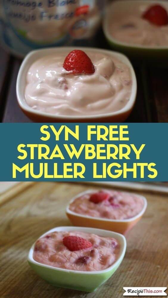 Syn Free Strawberry Muller Lights
