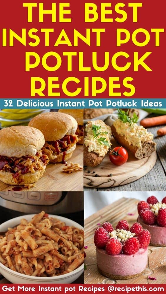 potluck instant pot recipes