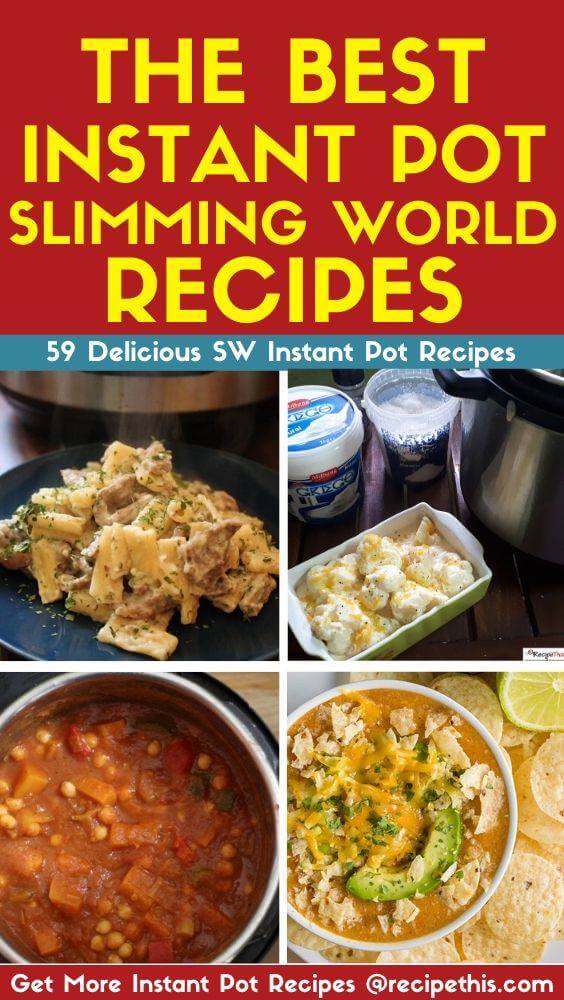 Slimming world 2024 instant pot recipes