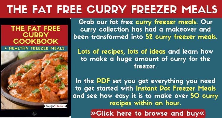 The Fat Free Curry Freezer Meals Pack