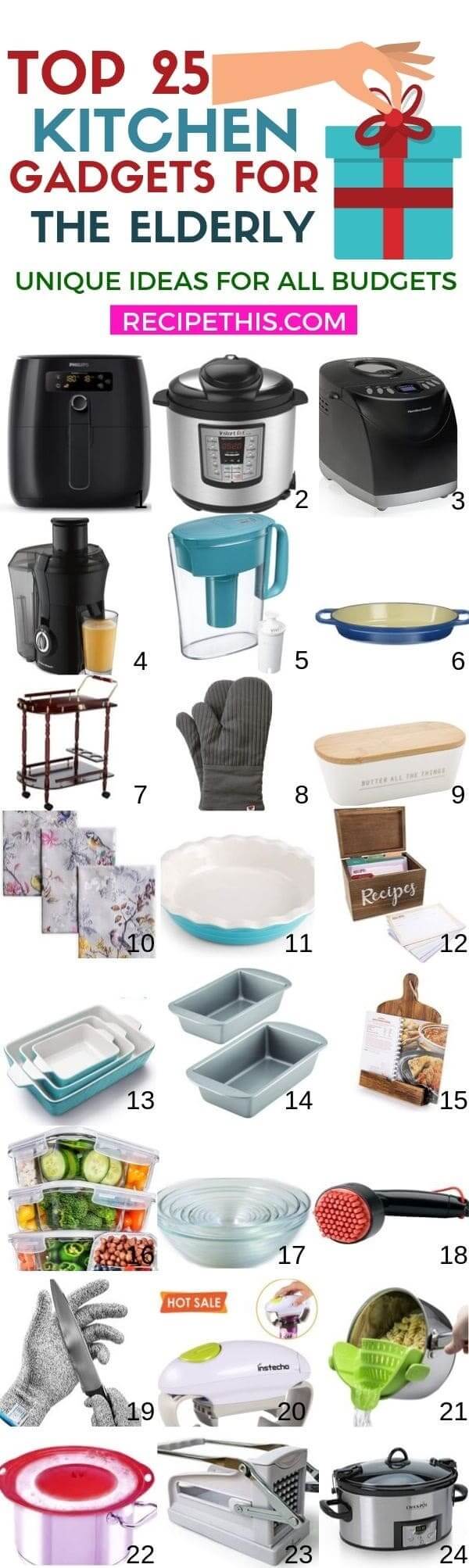 The Top 25 Kitchen Gadgets For The Elderly