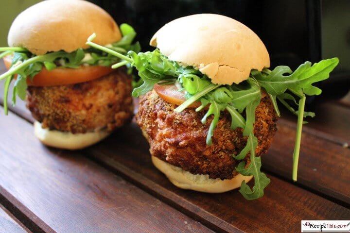 The Ultimate Air Fryer Chicken Burgers