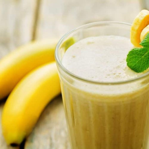 Recipe This  Thick Banana Milkshake In A Blender