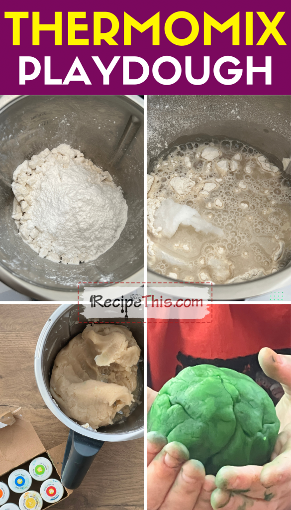 Il Pongo fatto in casa con il Bimby! - Thermomix PlayDough Recipe!