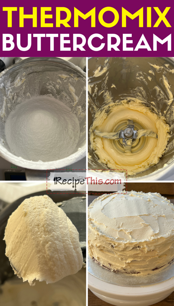 Thermomox Buttercream step by step