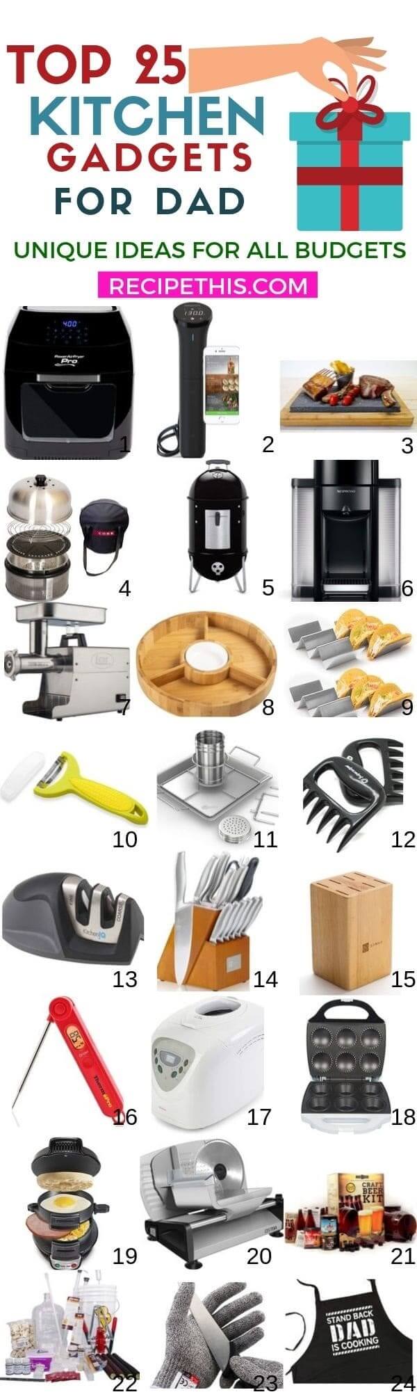 Recipe This  Top 25 Best Kitchen Gadgets For Dad