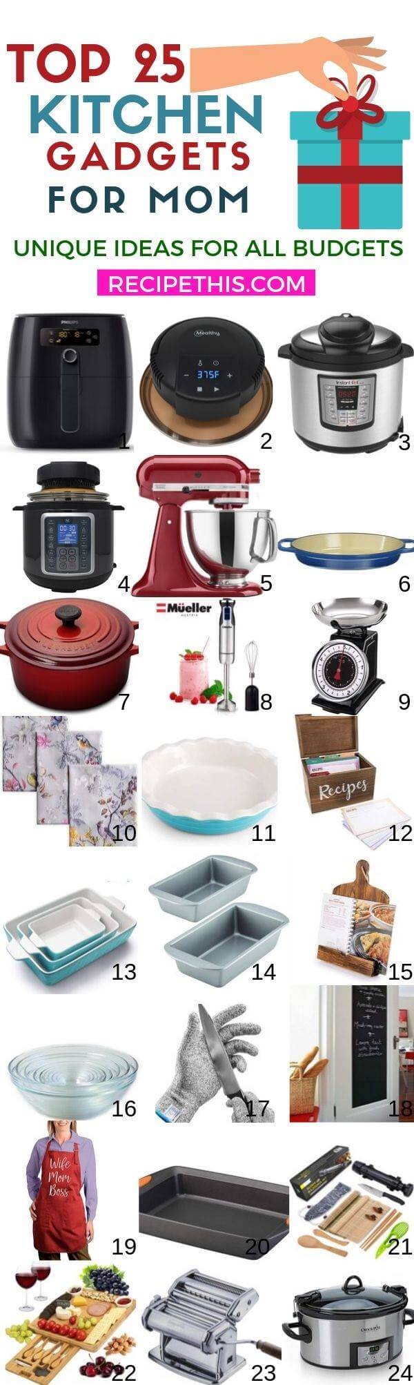 Recipe This  Top 25 Best Kitchen Gadgets For Mom