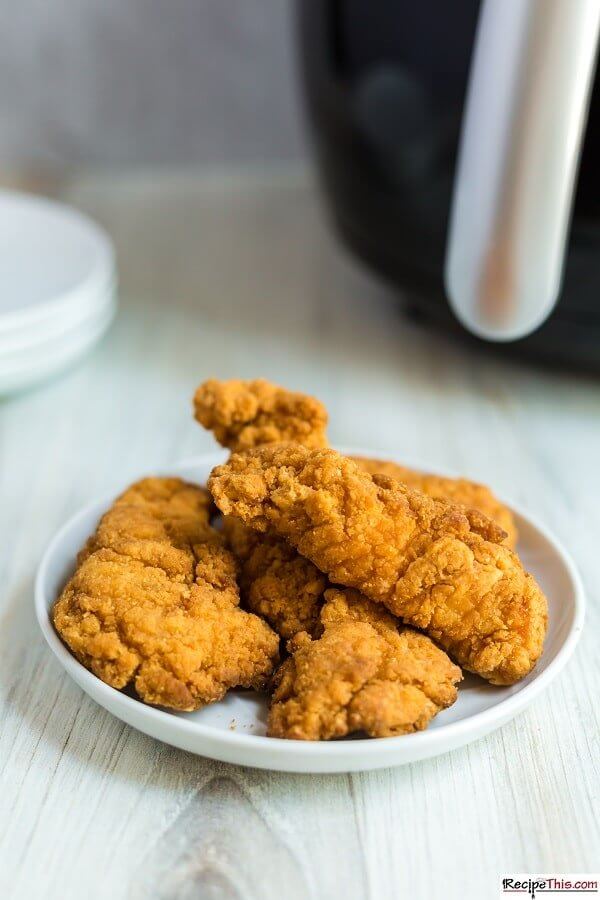 Frozen chicken clearance strips air fryer