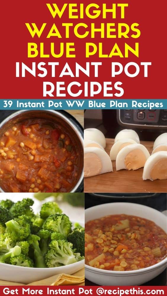 Weight watchers best sale instapot recipes