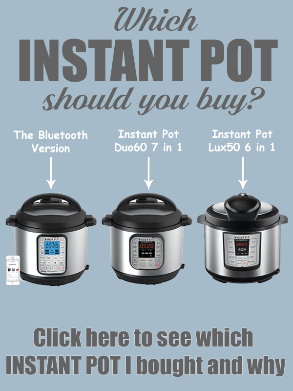 Instant Pot | Which Instant Pot should you buy? Discover which one RecipeThis.com owns.