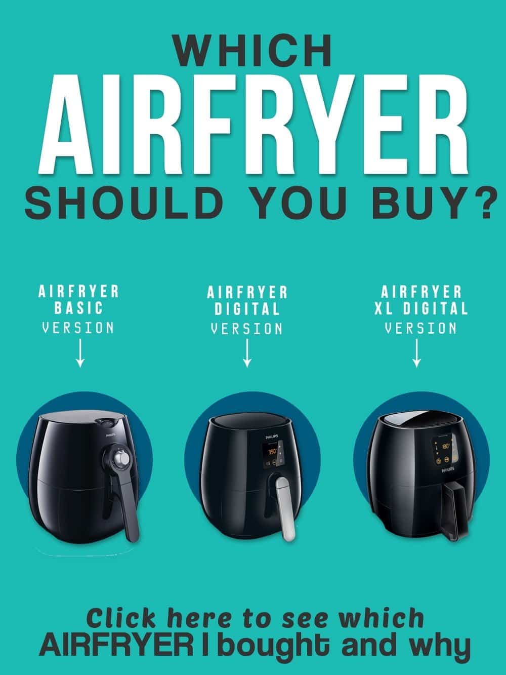 Airfryer Recipes | Which Philips Airfryer should you buy? Discover which one RecipeThis.com owns.