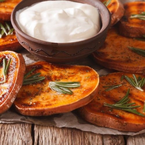 Welcome to my Whole 30 Airfryer rosemary sweet potatoes recipe.