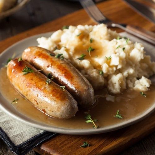 Welcome to my Whole 30 Bangers & Mash Recipe