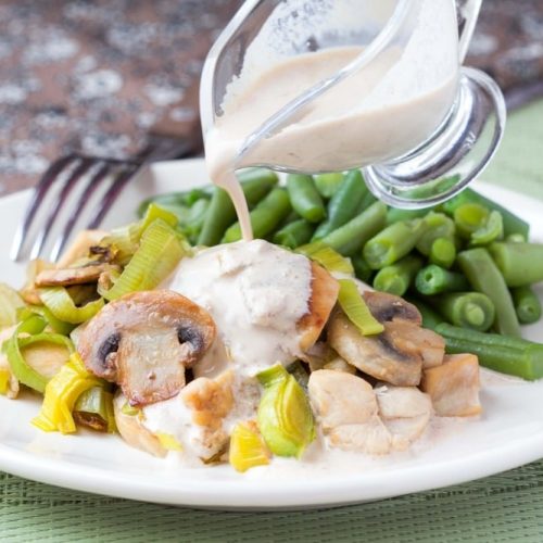 Welcome to my Whole 30 Deconstructed Chicken & Mushroom Pie In The Instant Pot.