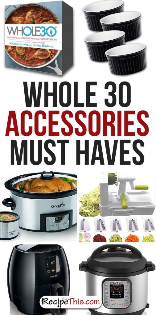 Marketplace | Whole 30 Accessories Must Haves from RecipeThis.com