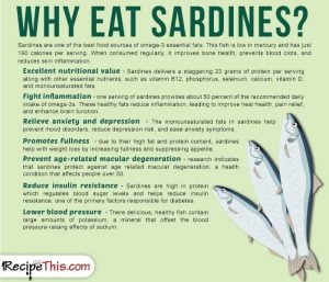Cooking Tips Podcasts | Why Eat Sardines from RecipeThis.com