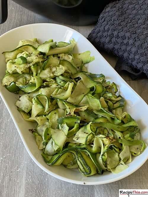 Zoodles In Air Fryer