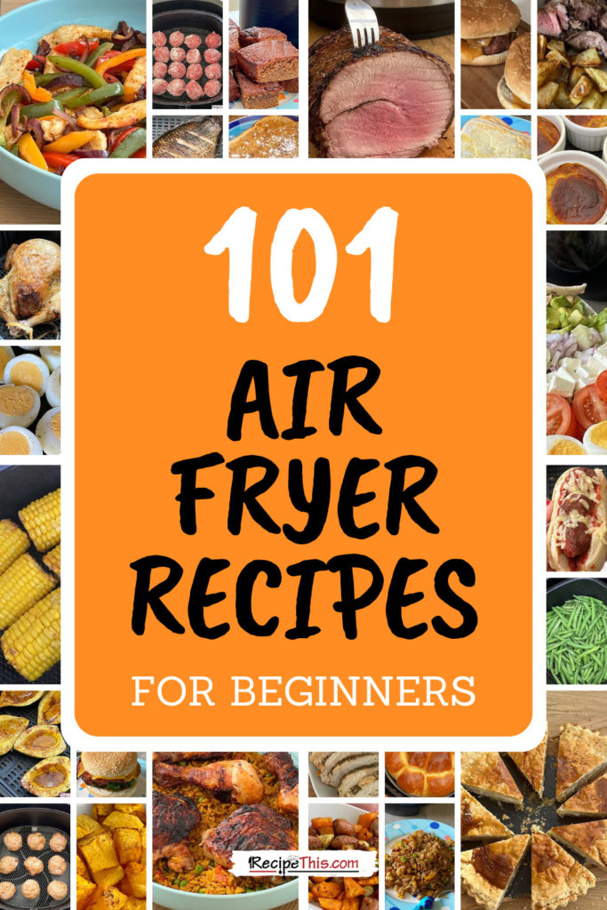 101 Air fryer recipes for beginners updated cover