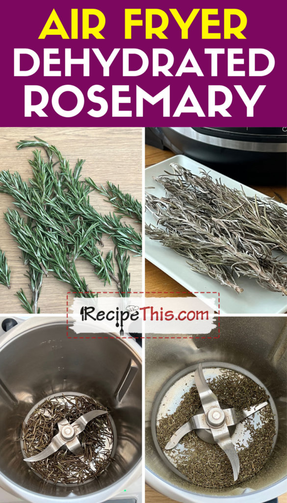 How to Dry Rosemary, Step by Step