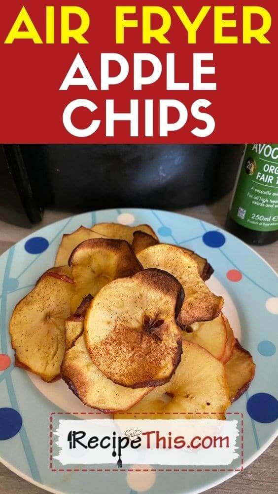 air fryer apple chips air fryer recipe