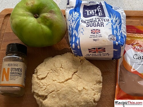 air fryer apple turnover ingredients