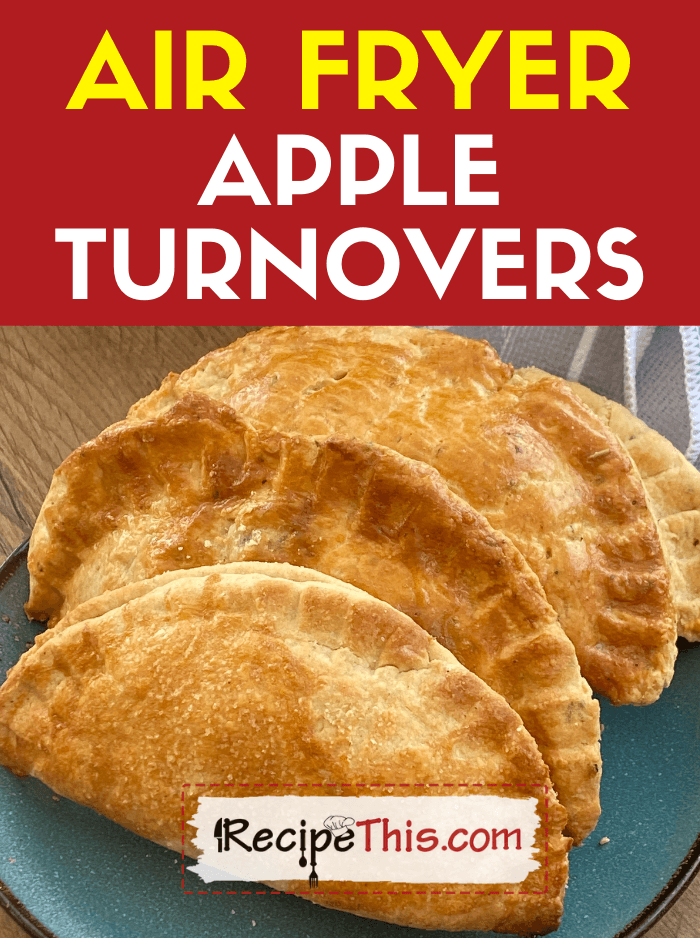 air fryer apple turnovers recipe