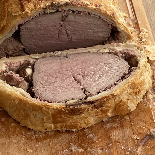 Air fryer beef Wellington recipe