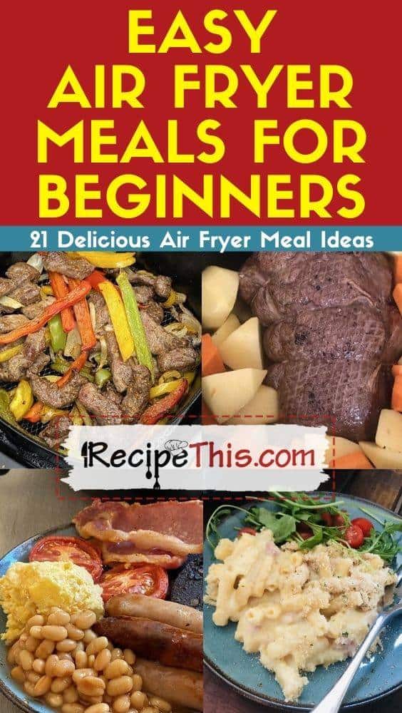 Air fryer outlet dinners