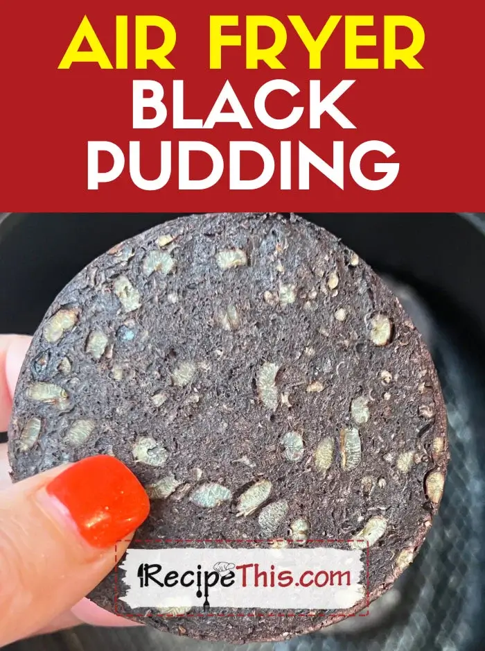 Air Fryer Black Pudding