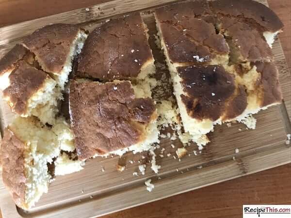 air fryer box cake crumbled