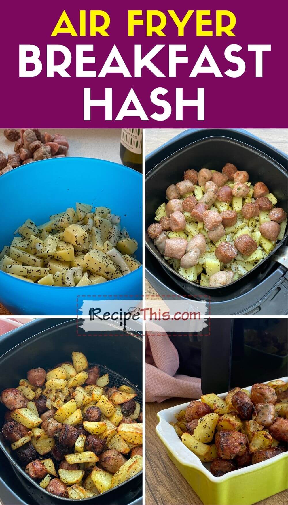 Recipe This Air Fryer Breakfast Hash