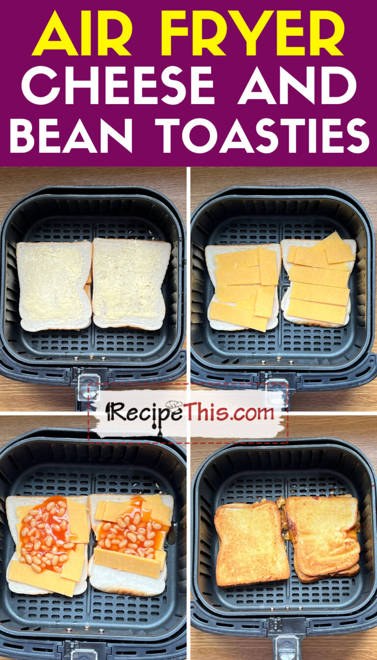 Recipe This Air Fryer Cheese And Bean Toastie
