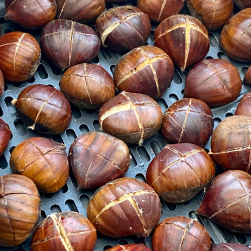 air fryer chestnuts