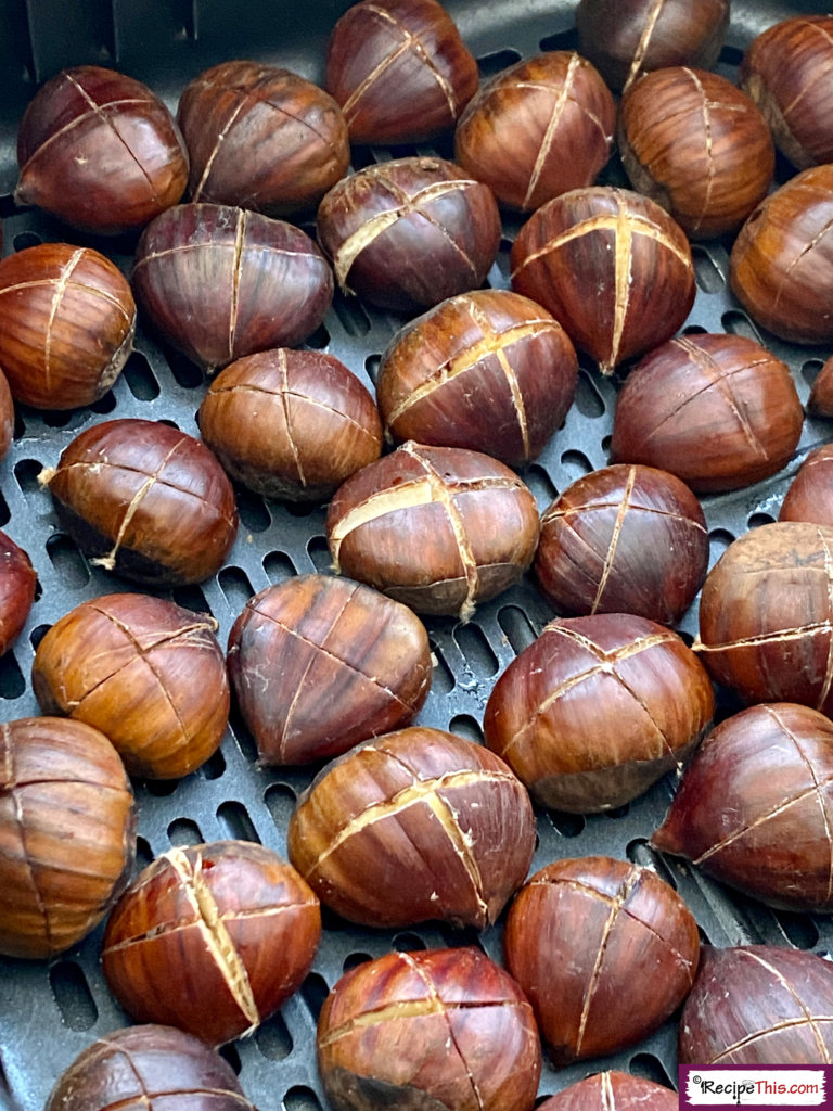 air fryer chestnuts