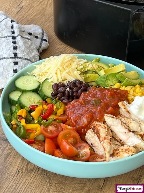 Recipe This  Air Fryer Chicken Burrito Bowl