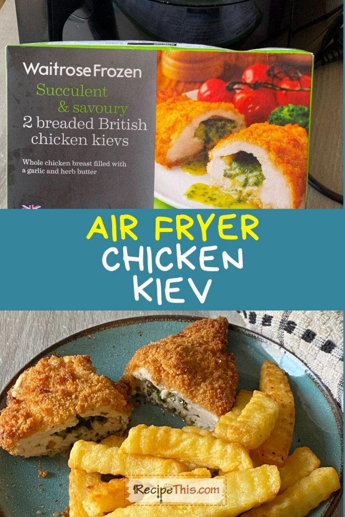 air fryer chicken kiev recipe