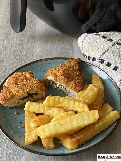 air fryer chicken kiev