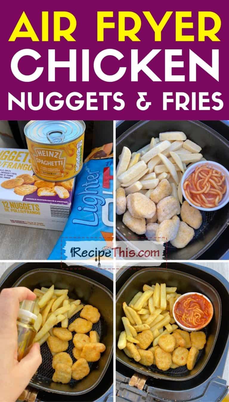 Recipe This Air Fryer Chicken Nuggets & Fries