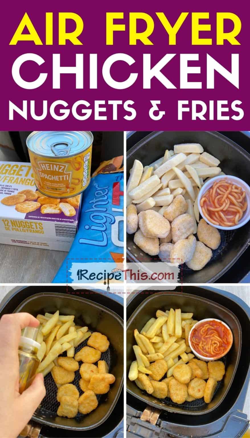 Recipe This Air Fryer Chicken Nuggets & Fries