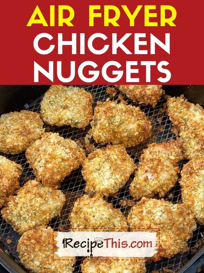 air fryer chicken nuggets recipe