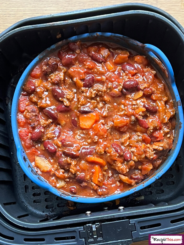 air fryer chilli con carne