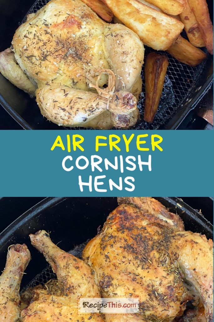 air fryer cornish hen recipe