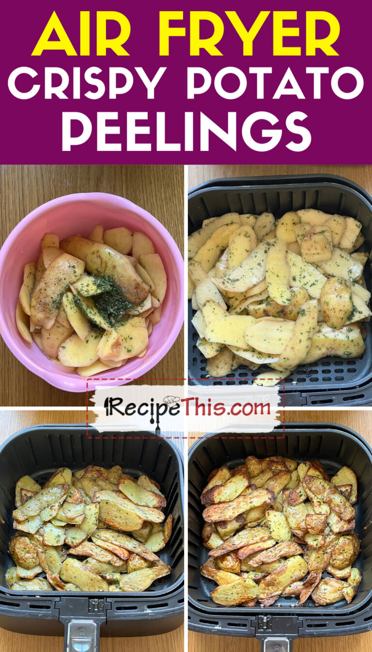 Recipe This Air Fryer Potato Peel Crisps