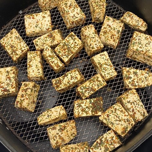 air fryer crispy tofu