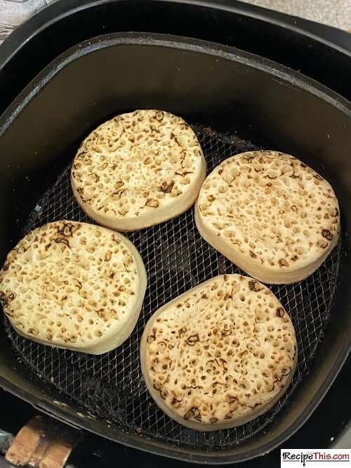 air fryer crumpets