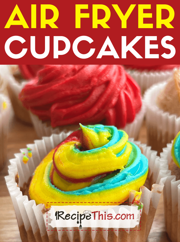 air fryer cupcakes recipe