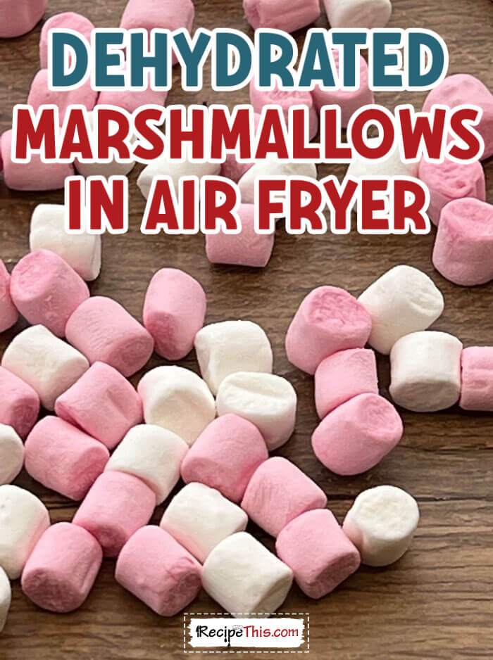 How to Dehydrate Marshmallows & Make Marshmallow Powder - The Purposeful  Pantry