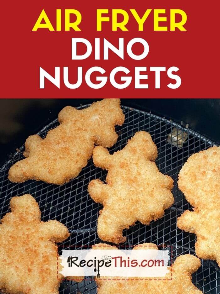 air fryer dino nuggets recipe